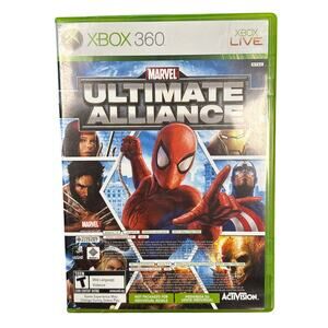 Marvel Ultimate Alliance/ Forza Motorsport 2 XBOX 360 Game & Manuals Activision
